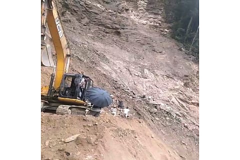 Landslides in Arunachal Pradesh
